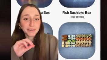 Enseña el precio de un restaurante de sushi en Suiza y en los comentarios directamente lo comparan con España