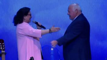 La viral sevillana del presidente del Parlamento de Andalucía acompañado de María del Monte: "Desde Iceta no se veía nada igual"