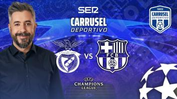 Sigue en directo el Benfica vs FC Barcelona de octavos de final de la Champions