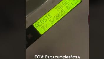 Este vídeo de lo que pasa en el metro de Valencia al entrar el día de tu cumpleaños arrasa