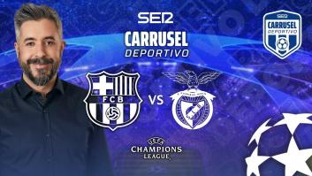 Sigue en directo el partido de vuelta de octavos de Champions entre FC Barcelona y SL Benfica