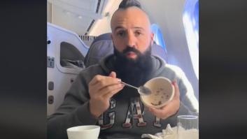 Pide el menú diseñado por Martín Berasategui en un vuelo de clase business y deja varias reseñas claras