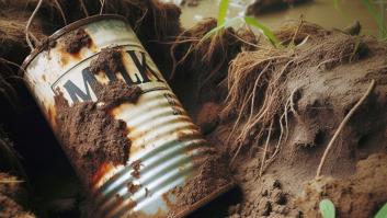 Los arqueólogos hallan en una oxidada lata de leche el "Santo Grial" que se ha buscado durante más de 80 años