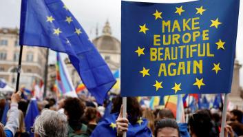 Miles de personas se manifiestan en Roma para reafirmar los valores fundacionales de la Unión Europea