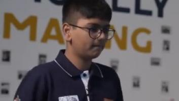 Un niño indio consigue batir el récord mundial sumando 100 números en 30,9 segundos