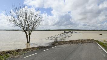 La borrasca Laurence continúa su envite en España: búsqueda del desaparecido, cortes de tráfico y tren
