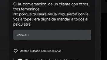 Se queja de un restaurante por la conversación de unos clientes y el dueño responde con todo el sentido común