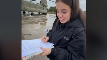 Se levanta de madrugada, sale de casa y acaba sin saberlo en una misión del ejército atravesando España en un helicóptero militar