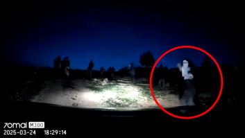 Una cámara capta el momento en el que el director de 'The Other Land' es asaltado por colonos israelíes