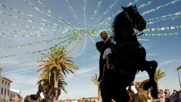El caballo de Menorca manda una señal a los petroleros de Arabia Saudí