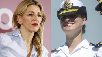 Yolanda Díaz, sobre las fotos de Leonor: "Esto es un fenómeno más que tiene que ver con el machismo"