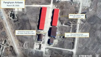 Los satélites logran captar en imágenes la construcción de 'la patria de los drones' de Corea del Norte