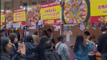 Así es el "festival de paella y tapas" en Tokio que tiene fascinados a los japoneses