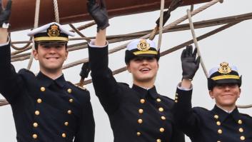 El paso de la princesa Leonor por Chile termina con la entrega de un "increíble tesoro"