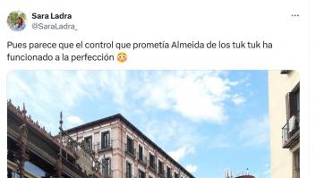 Denuncia lo que se ha visto junto al mercado de San Miguel en Madrid y la indignación se multiplica