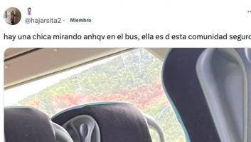 Lo que estaba viendo una persona mientras iba en un autobús conquista a todo el mundo