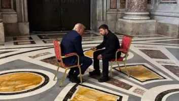 Trump y Zelenski se reúnen en Roma antes del funeral del papa Francisco