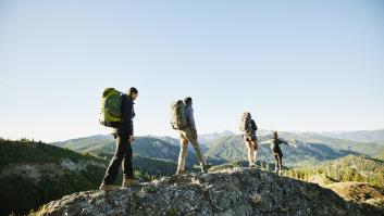Unos excursionistas querían pasar la noche en la cima de la montaña y sin querer activan el protocolo de rescate