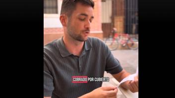 Le cobran un extra por los cubiertos en un restaurante de Málaga y destapa la realidad