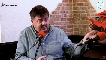 Recuperan este momento del actor Andoni Agirregomezkorta hablando de lo que le pasa a Willy Toledo