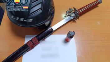 Detenidos ocho menores acusados de participar en una reyerta con una katana en Alicante