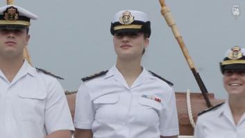 Casa Real comparte unas imágenes de Leonor en el buque Elcano y hay cachondeo por lo que parece que dice