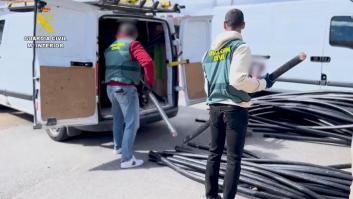 En 2024 se registraron 4.433 robos de cobre, un 87% más que cinco años antes