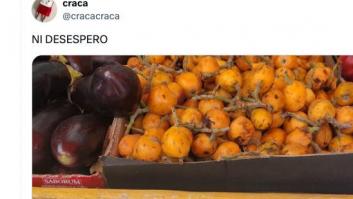 Este cartel de una frutería está haciendo las delicias: un 10 a ese juego de palabras