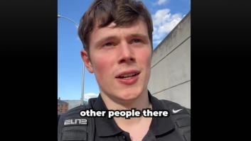 Un escocés señala lo que hacen muchos españoles por la calle: habla de "libertad", pero no la esperada