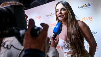 Primeras imágenes de Melody sobre el escenario de Basilea antes del comienzo de Eurovisión