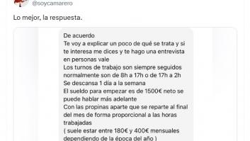 Un hostelero le ofrece estas condiciones y el trabajador responde con una frase que no olvidará jamás