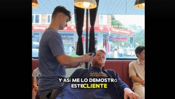 Un barbero deja un mensaje directo a España tras recibir propina de un cliente australiano: "Sería impensable"