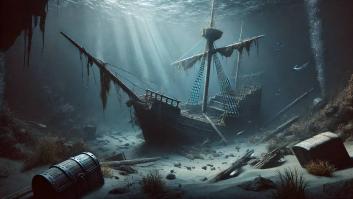 Los arqueólogos hallan un barco de 800 años con huesos incluidos y un gran riesgo les hace devolverlo a las profundidades del lago