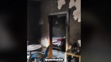 Un bombero entra en una casa quemada y muestra qué es lo único que está intacto: hay que tenerlo muy en cuenta