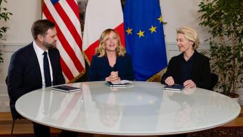 Vance, Von der Leyen y Meloni esperan un nuevo inicio en sus relaciones tras una reunión "constructiva" en Roma