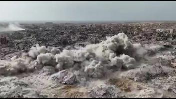 El ensañamiento de Israel en Gaza: bombardean hasta los escombros