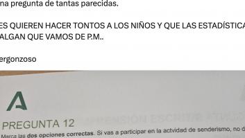 Revuelo y de los grandes por esta prueba de 4º de primaria de Andalucía: algunos lo tildan de "vergonzoso"