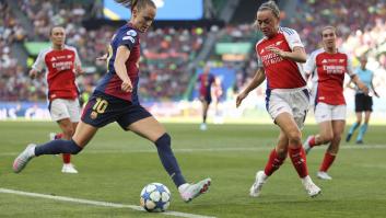El Barcelona se queda a las puertas de la Champions al caer en la final ante el Arsenal (1-0)
