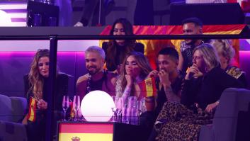 Comparte ahora esta escena de Melody que grabó con el móvil mientras se repartían los puntos en Eurovisión