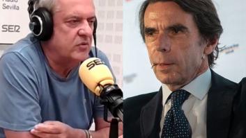 Javier Aroca da una respuesta sonada a José María Aznar, que dijo que hay ambiente guerracivilista