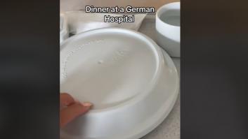 Enseña cómo es la cena de un hospital alemán y provoca más de 2.400 comentarios de inmediato