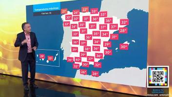 Roberto Brasero eleva la alerta este fin de semana y señala la localidad que más sufrirá el "calor extraordinario"