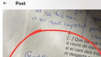 Enseña la anotación que ha puesto un alumno en el examen y más de uno le pondría un 10 instantáneo