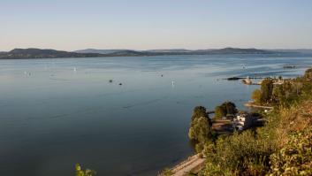 Atrapa al monstruo del lago, vuelve al día siguiente sin expectativas y lo que pesca le deja realmente sin aliento