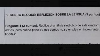 Una pregunta del examen de Lengua en la PAU de Extremadura se las trae: "No sé cómo no me ha dado una embolia"
