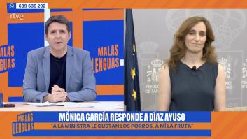 Jesús Cintora usa una inequívoca palabra delante de Mónica García para definir lo que dijo Ayuso de ella