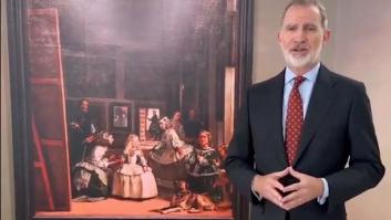 El brillante detalle del vídeo de Felipe VI sobre 'Las Meninas' del que nadie se dio cuenta
