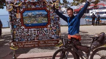 Juanma Mérida, el español que se ha convertido en la primera persona en rodear en bici Sudamérica en un año