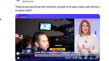 El PP critica con este tuit a Silvia Intxaurrondo y ella responde poniendo su intervención completa