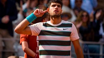 Una televisión francesa publica este montaje de Alcaraz: el adjetivo con el que la acompaña es perfecto